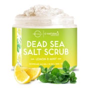 Produktabbildung: NATURALS Körperpeeling Body Scrub Lemon Mint - Natürliches Körperpeeling mit Totem Meer Salz 510 g