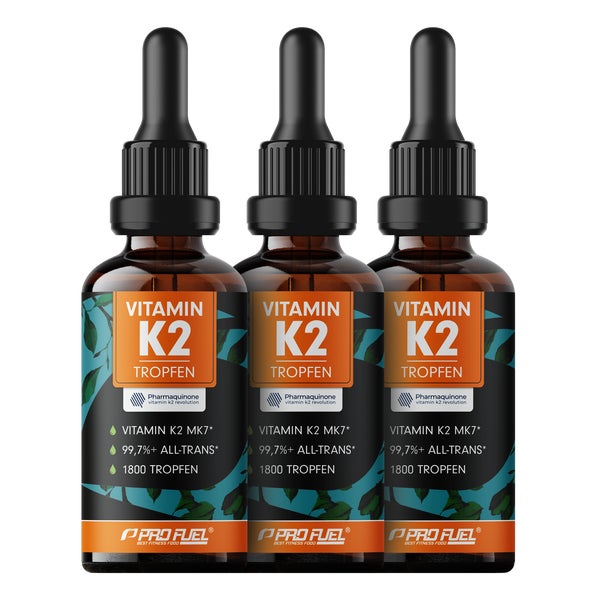 ProFuel - Vitamin K2 Tropfen (K2VITAL®) - 3er Pack 150 ml