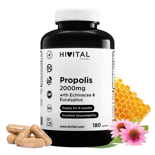 HIVITAL Propolis 2000 mg. Kapseln 180 St