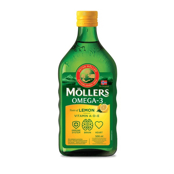 Möller's Omega-3 Zitrone Öl 500 ml