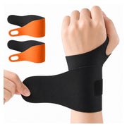 COOL-i Handgelenkbandage Schwarz ultradünn 1 St