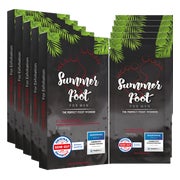 5 Summer Foot-Fußmasken für Männer im Set! 5 Set