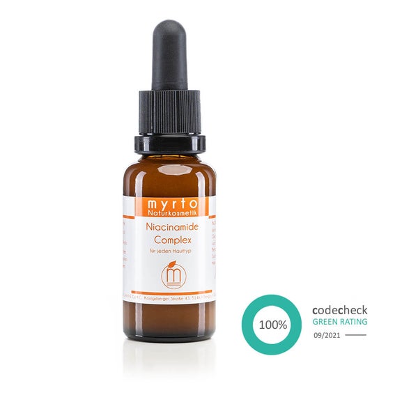 myrto-Niacinamide Complex Serum - für ein ebenmäßiges & reines Hautbild