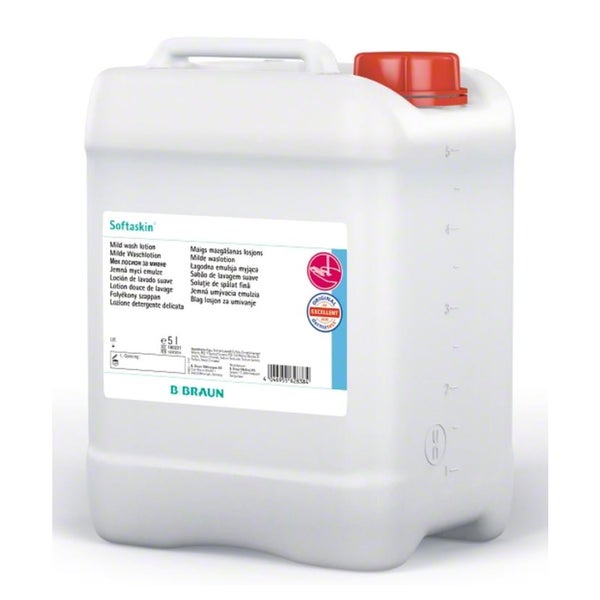 B. Braun Waschlotion Softaskin, angenehmer Duft - 5 Liter – Kanister