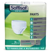 Soffisof Inkontinenz Pants Super XL, Windelhosen für Erwachsene 32 St