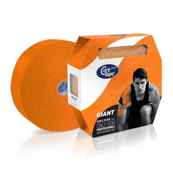 CureTape® Giant Sports Kinesiotape Orange + 25% Klebekraft 1 St