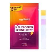 K.O.-Tropfen Schnelltest Selbsttest -in 15 Sek., 20 Stk. 20 St
