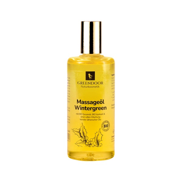GREENDOOR Massageöl Wintergreen 100 ml