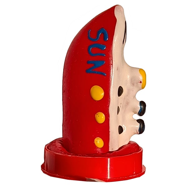 Scherzkondom mit Figur «Boot» 1 Stück, handbemalt (1 Stück) 1 St