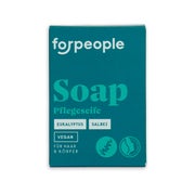 forpeople – Feste Pflegeseife Eukalyptus & Salbei, erfrischend 75 g