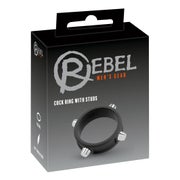 Rebel - Rebel Cock Ring w Studs 1 St