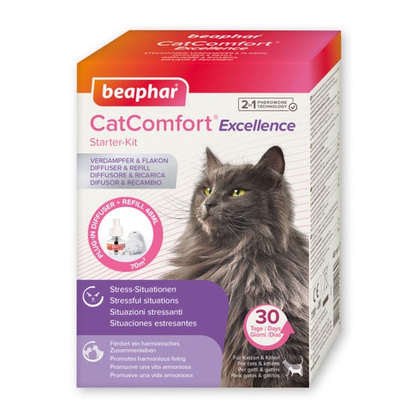 Beaphar CatComfort Excellence Starter-Kit für Katzen gegen Stress & Ängste - 48 ml 1 St