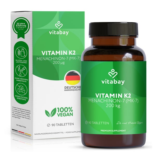 Vitabay Vitamin K2 200 µg 90 St