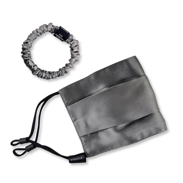ALLURE & DOUX Gesichtsmaske und Scrunchie S aus Seide