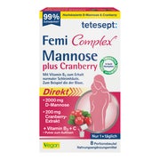 tetesept Femi Complex Mannose + Cranberry | für Blase & Schleimhäute 23,2 g