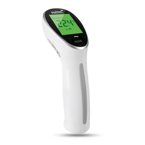 Pulox 2-in-1 Infrarot Fieberthermometer und Oberflächenthermometer 1 St