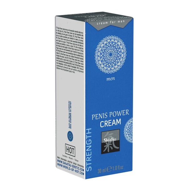 Penis Power Creme 30ml, Massagecreme mit Ginseng & Ingwer (0.03 l) 30 ml