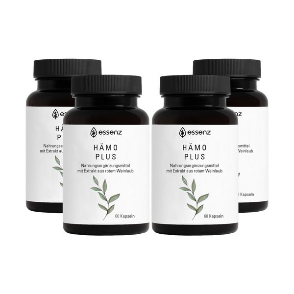 ESSENZ Hämo Plus – Rotes Weinlaub & Pflanzenextrakte 240 St