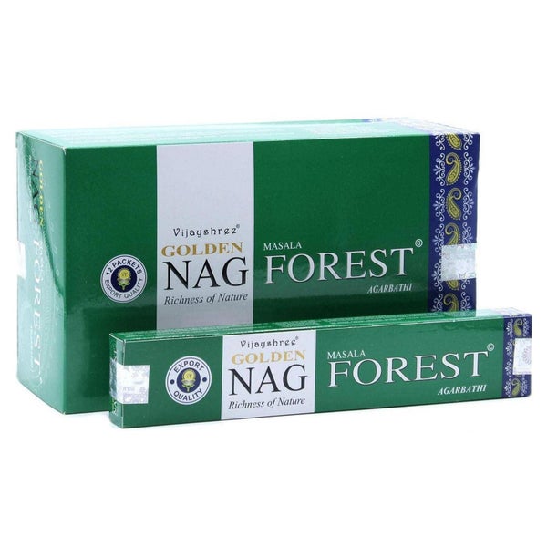 Räucherstäbchen Golden Nag Forest 15g Incense Weihrauch 1 Pa 1 St