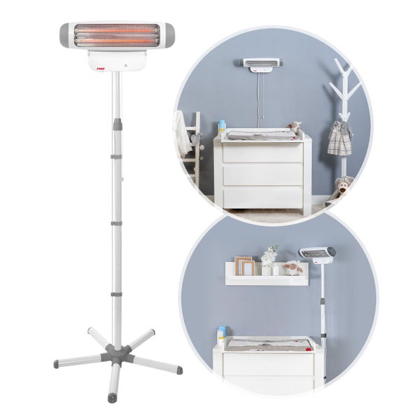 2in1 FeelWell Wickeltisch-Wärmestrahler