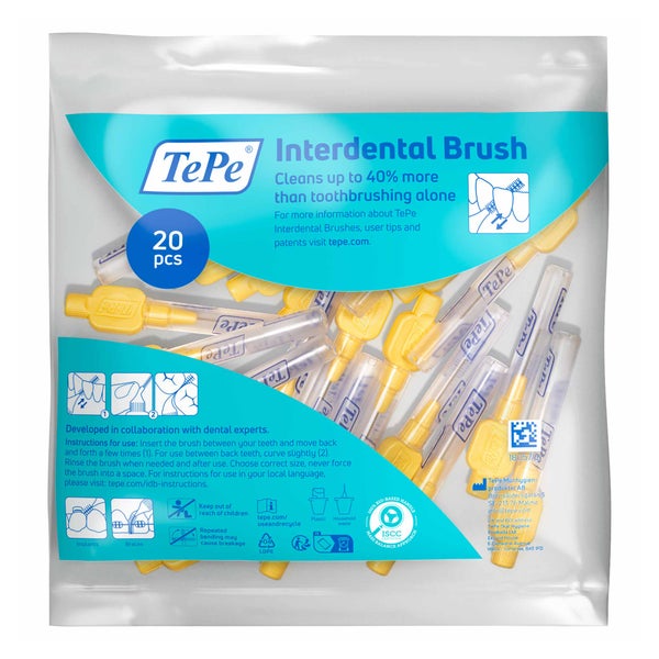 TePe Interdentalbürsten Extra Soft, Gelb, ISO Größe: 4 20 St