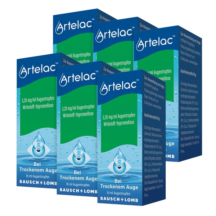 Artelac™ Augentropfen Sechserpack 6X10 ml