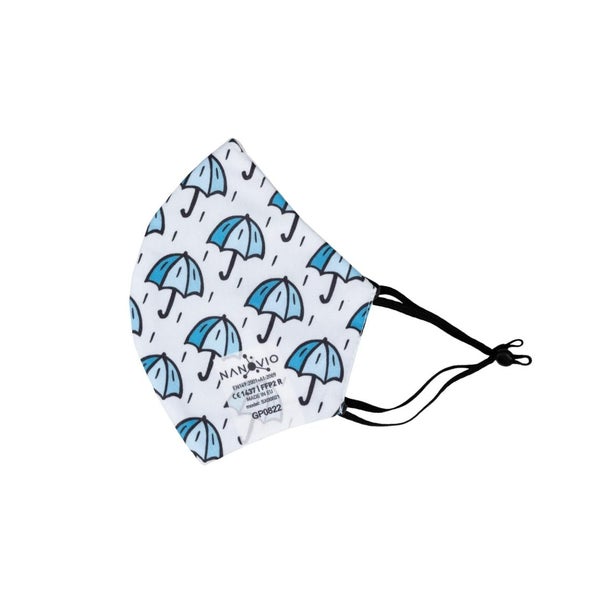 Nanovio FFP2 Maske wiederverwendbar - Rainy Day Limited Edition 1 St