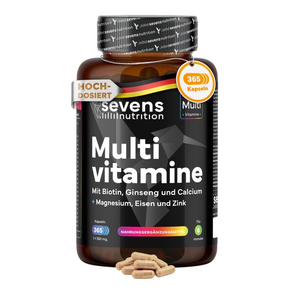 Sevens Nutrition Multivitamin Komplex 365 St