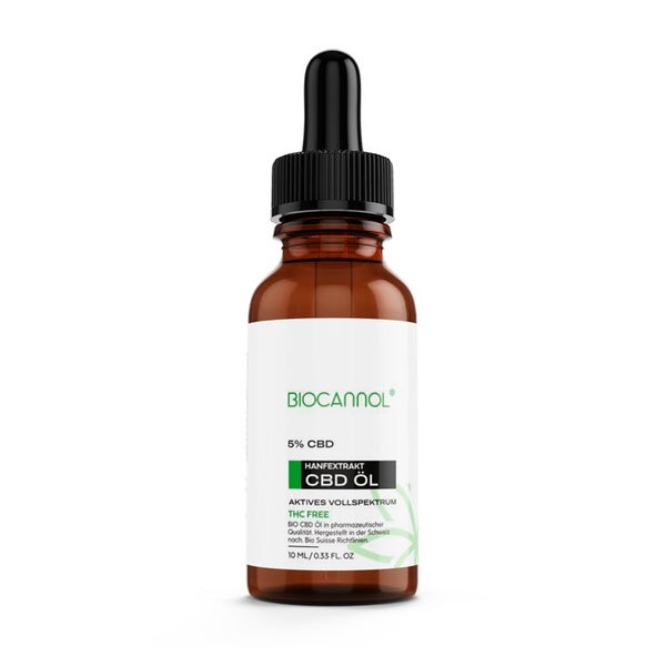 Biocannol® Premium Vollspektrum CBD Öl THC-frei 10 ml