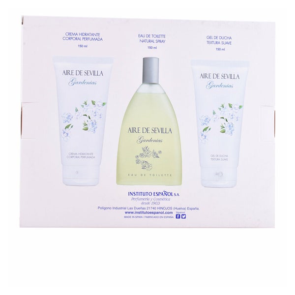 AIRE DE SEVILLA GARDENIAS COFFRET 150ML EDT Geschenk Set 0,45 l