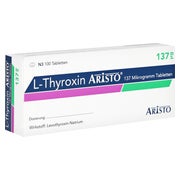 L-thyroxin Aristo 137 Mikrogramm Tabletten 100 St