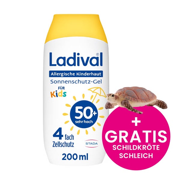 Ladival Allergische Kinderhaut Gel LSF50+ 200 ml