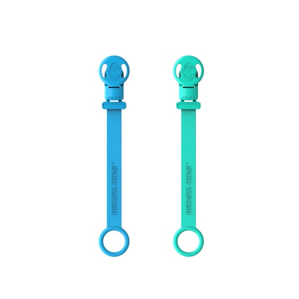 Matchstick Monkey Schnullerkette / Schnullerclip / Beißringclip Silikon 19cm 2 St