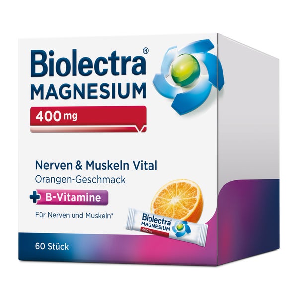 Biolectra Magnesium® 400 mg Nerven & Muskeln vital 60 St