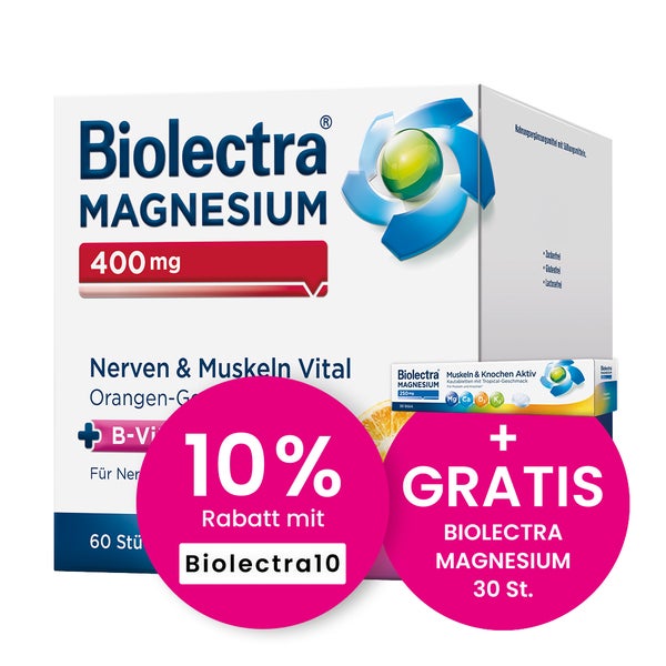 Biolectra Magnesium 400 mg 60 St
