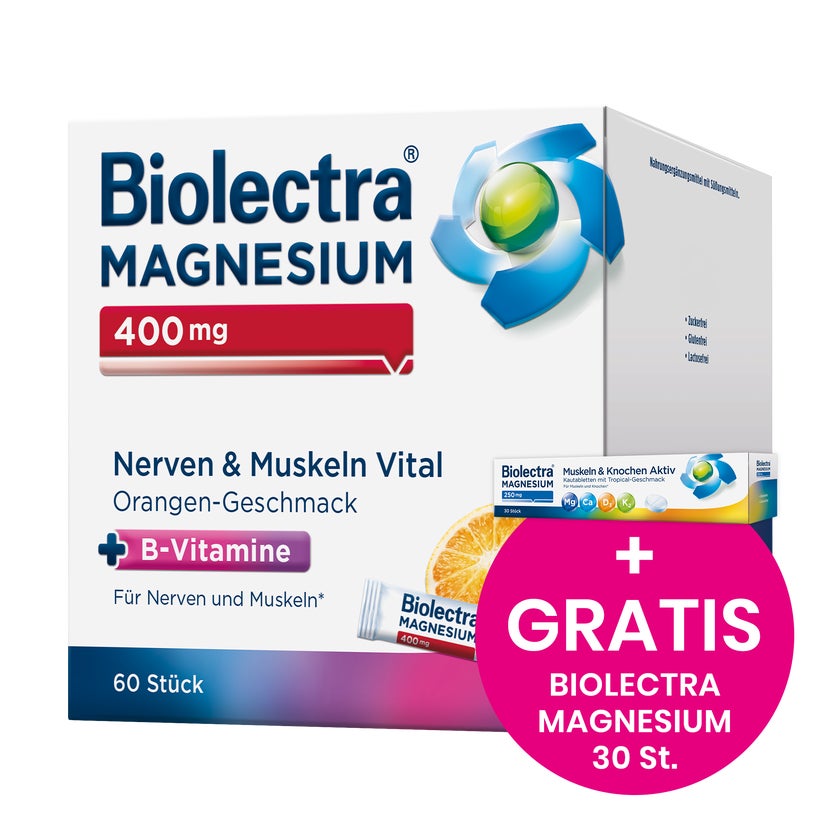 Biolectra Magnesium 400 mg 60 St