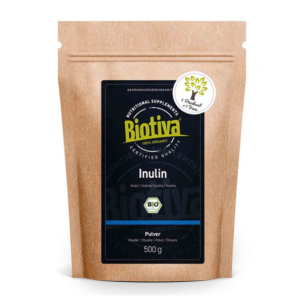 Biotiva Inulin Pulver Bio 500 g