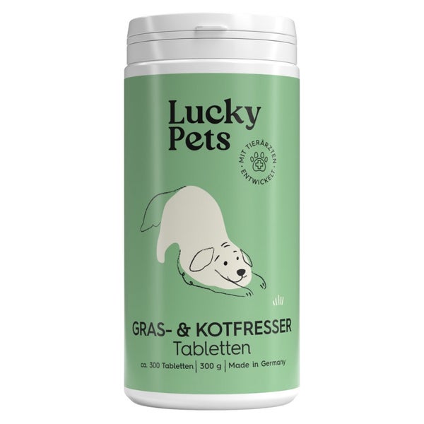Gras- & Kotfresser Tabletten für Hunde: Heilerde 300 g