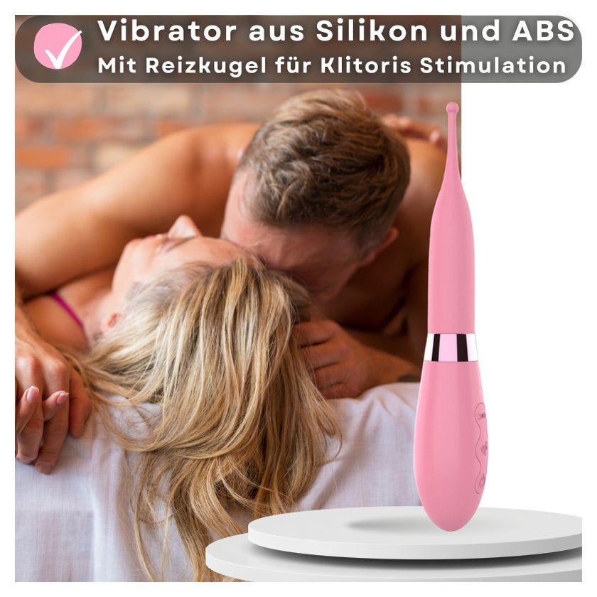 dildo mit kitzler Butterfly Vibratorstarb Klitoris, 3IN1 Lecken Vibrator Dildo Vibration mi