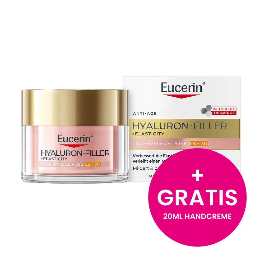 Eucerin Anti-Age Hyaluron-Filler + Elasticity Rosé Tag LSF 30 50 ml