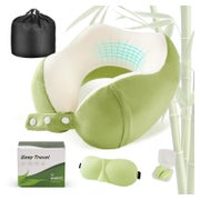 Nackenkissen Memory Foam Reisekissen verstellbar 1 St
