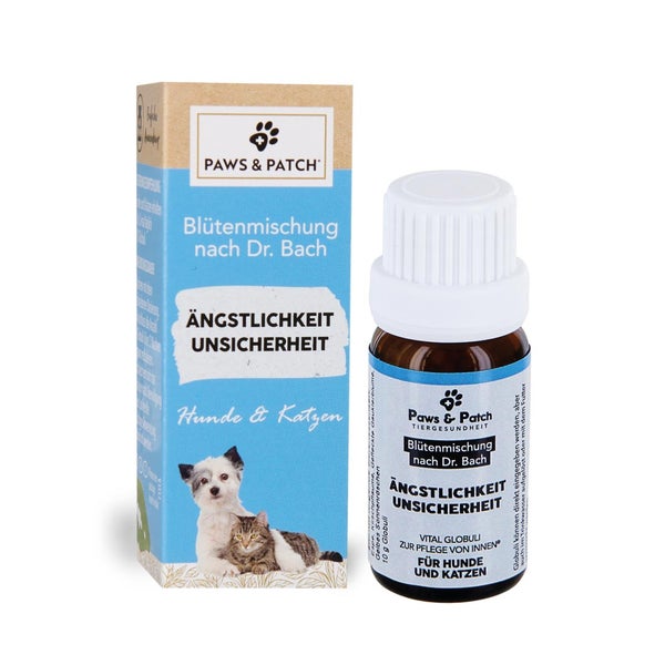 PAWS&PATCH Bachblütenmischung ÄNGSTLICHKEIT UNSICHERHEIT 10 g