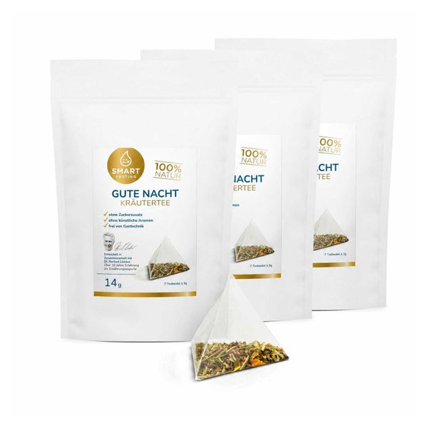 Kräutertee Gute Nacht - naturbelassen, vegan, 21 Beutel 21 g