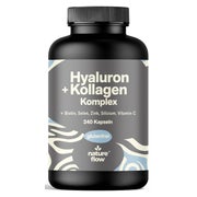 Kollagen Hyaluron Komplex - 240 Kapseln - Nature Flow 240 St
