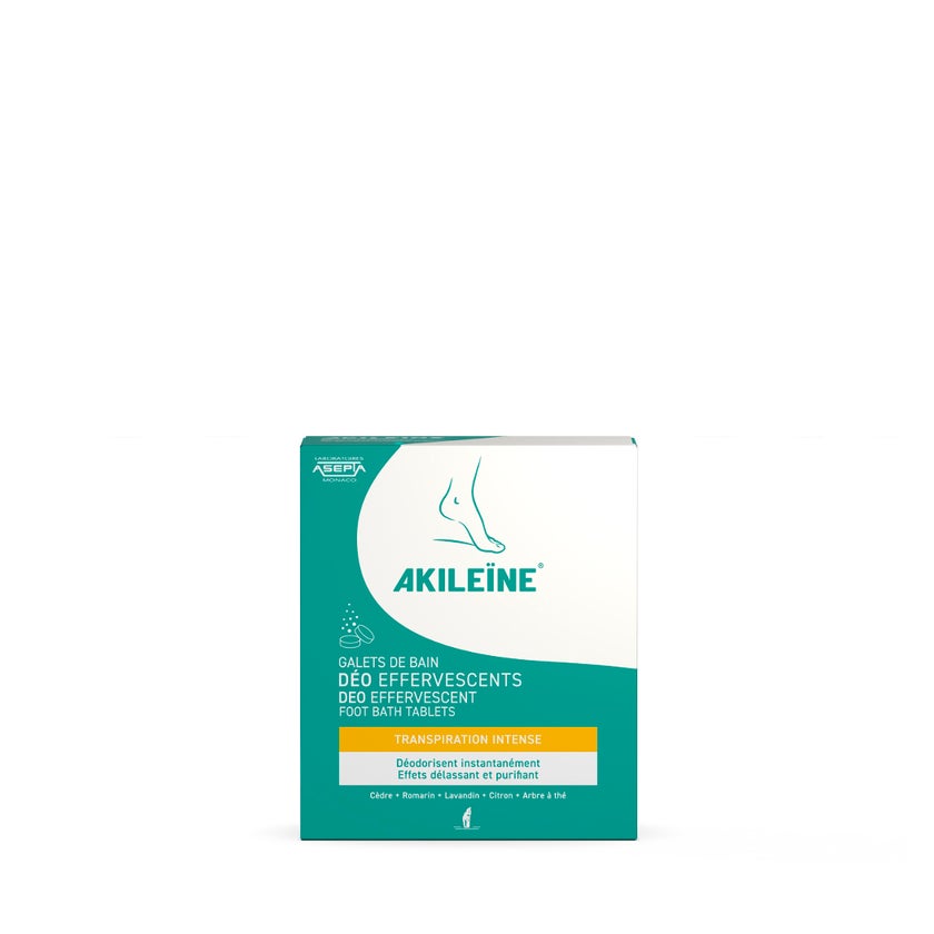 Akileine Deo Fuss-badetabletten Sprudelnd 7X12 g
