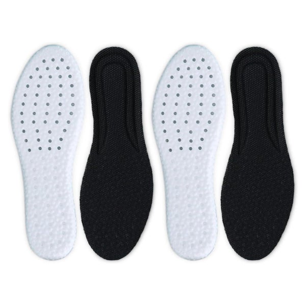 2 Pr. Komfort Sport Einlegesohlen Schuhe atmungsaktiv & dämp 1 St