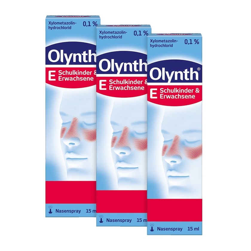 Olynth® 0,1% Nasenspray Dreierpack 3X15 ml