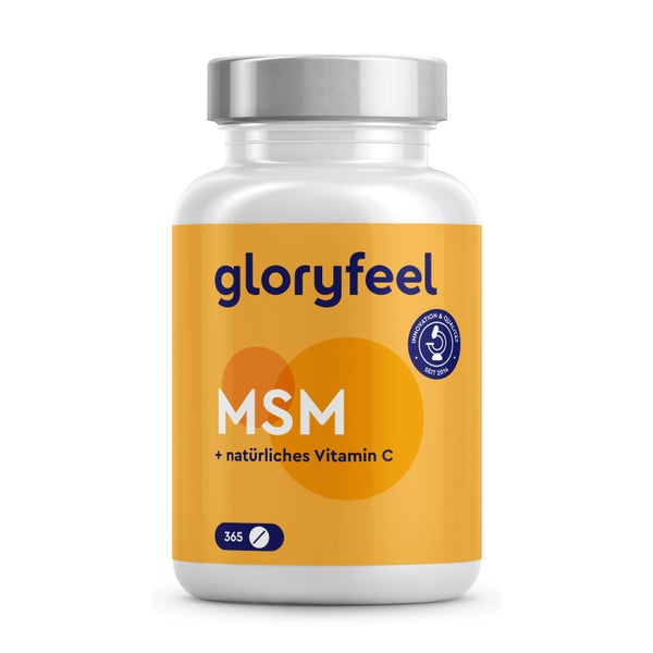 gloryfeel® MSM Nature - 2.000 mg 365 St