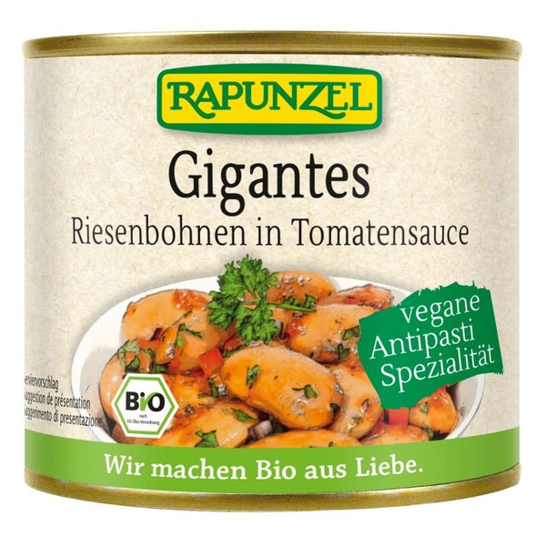 Rapunzel - Gigantes Riesenbohnen in Tomatensauce 230 g