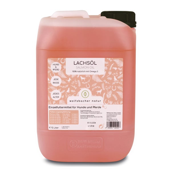 Wolfsbacher Natur Lachsöl 5 l